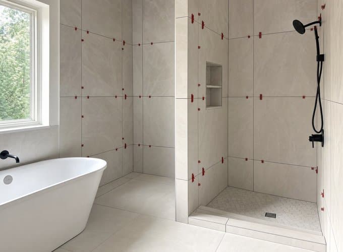 Tile and stone flooring installation